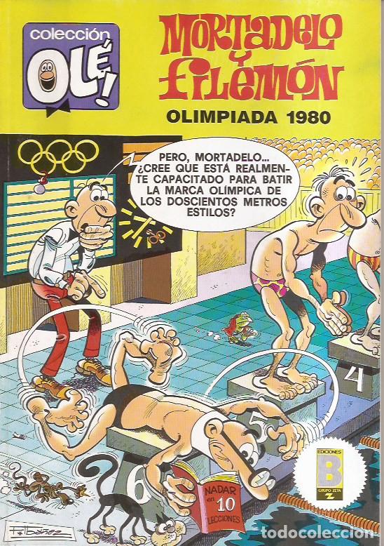 C&oacute;mics: C&Oacute;MIC MORTADELO Y FILEM&Oacute;N OLIMPIADA 1980 EDIC. B - Foto 1