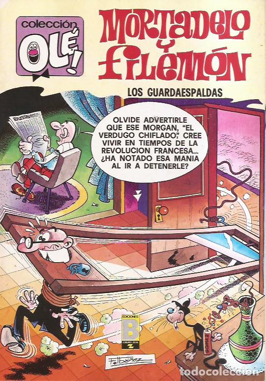 C&oacute;mics: C&Oacute;MIC MORTADELO Y FILEM&Oacute;N LOS GUARDAESPALDAS EDIC. B - Foto 1