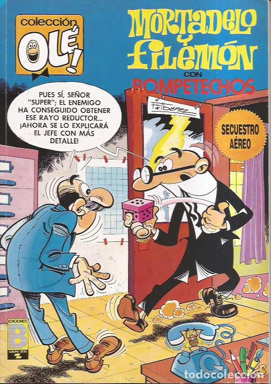 C&oacute;mics: C&Oacute;MIC MORTADELO Y FILEM&Oacute;N CON ROMPETECHOS SECUESTRO AEREO EDIC. B - Foto 1