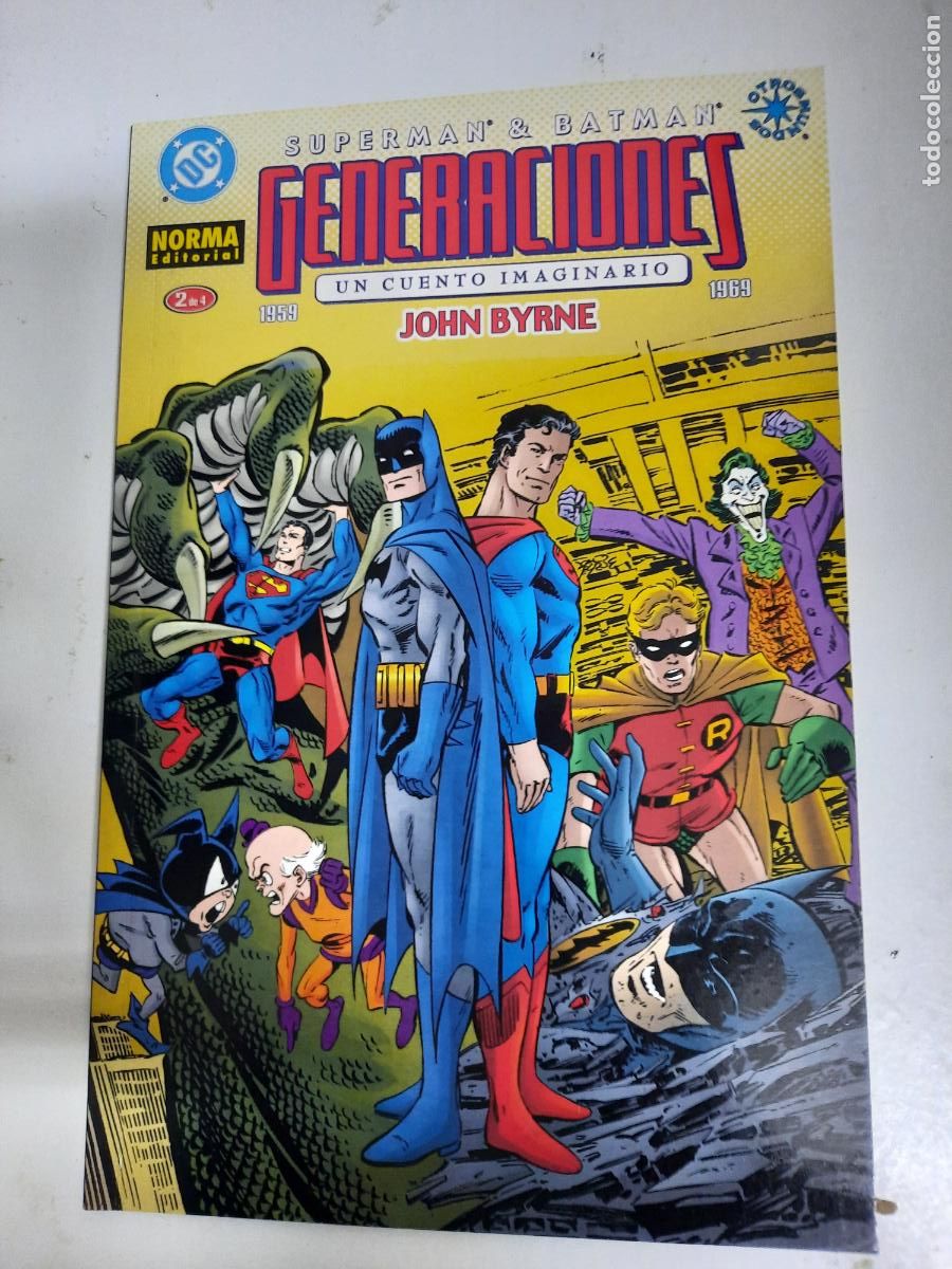 C&oacute;mics: SUPERMAN/BATMAN: GENERACIONES N&ordm; 2 DE 4 - ED. NORMA - Foto 1