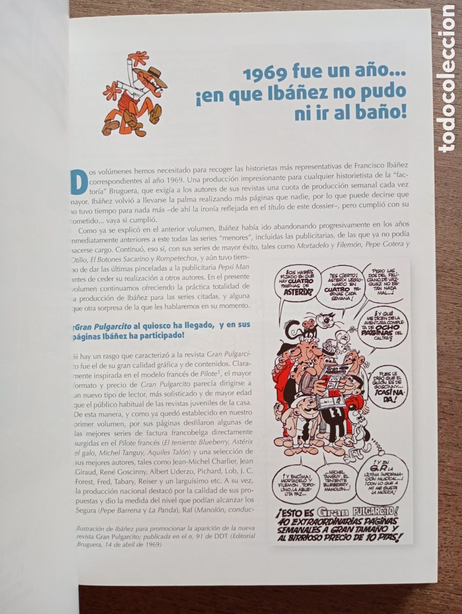 C&oacute;mics: IB&Aacute;&Ntilde;EZ INTEGRAL 1969 Y 1969/2 SALVAT - Foto 6