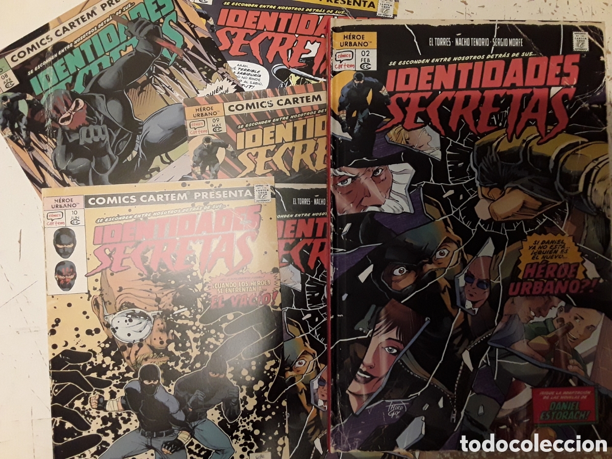 C&oacute;mics: Identidades secretas + l&aacute;minas - Cartem c&oacute;mics