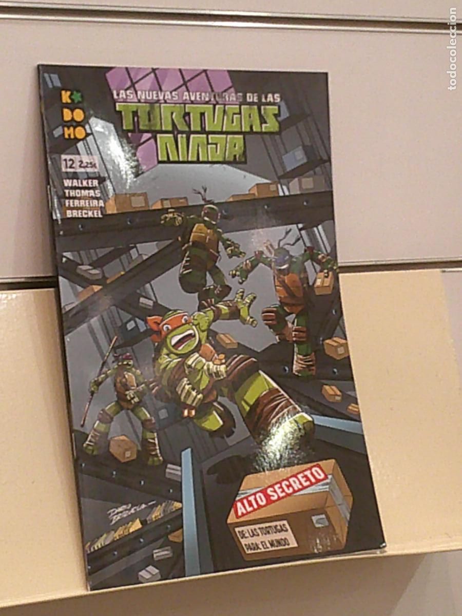C&oacute;mics: LAS NUEVAS AVENTURAS DE LAS TORTUGAS NINJA N&ordm; 12 KODOMO - ECC - Foto 1