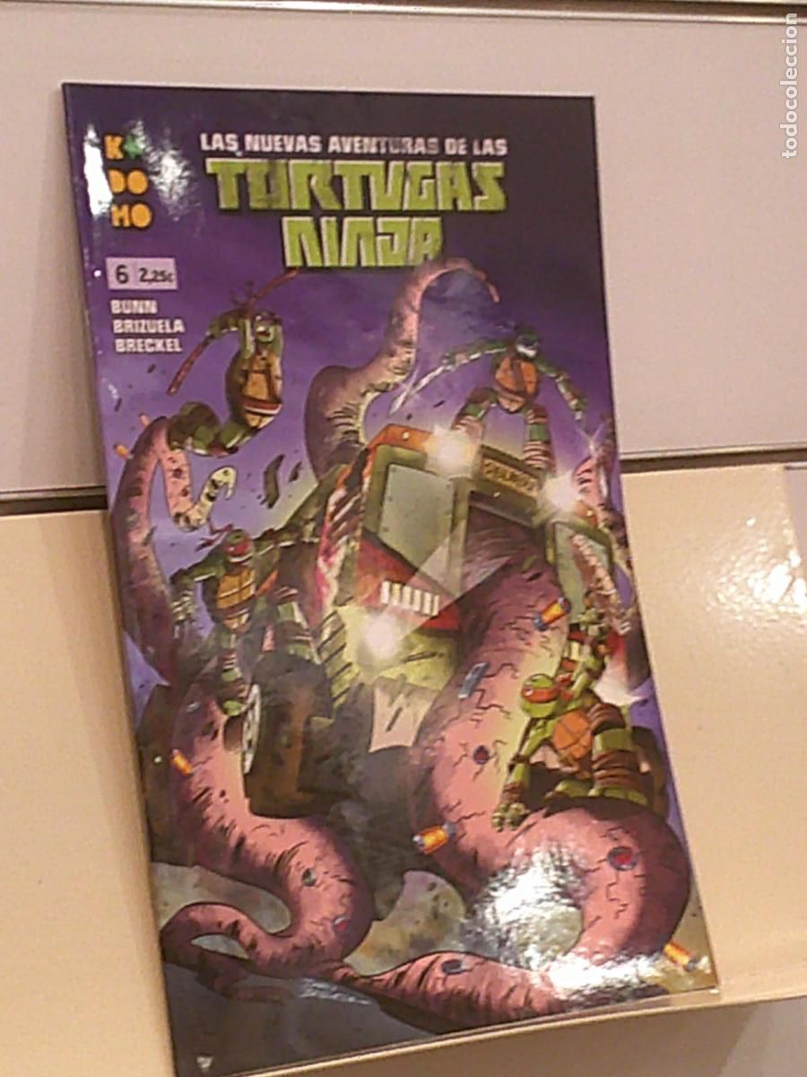 C&oacute;mics: LAS NUEVAS AVENTURAS DE LAS TORTUGAS NINJA N&ordm; 6 KODOMO - ECC - Foto 1