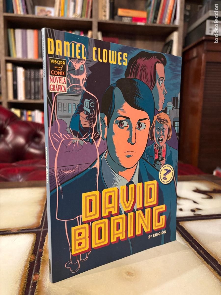C&oacute;mics: David Boring. Daniel Clowes. V&iacute;bora Comix. Novela gr&aacute;fica - Foto 1