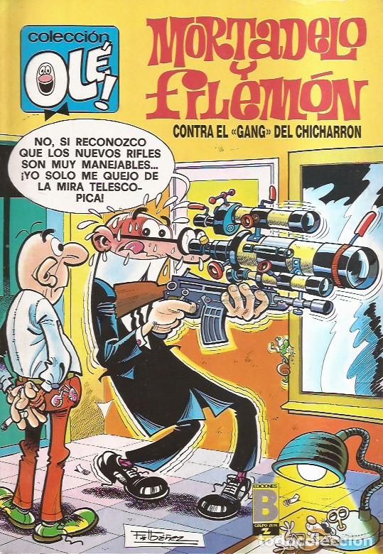 C&oacute;mics: C&Oacute;MIC MORTADELO Y FILEM&Oacute;N CONTRA EL GANG DEL CHICHARRON EDIC. B - Foto 1