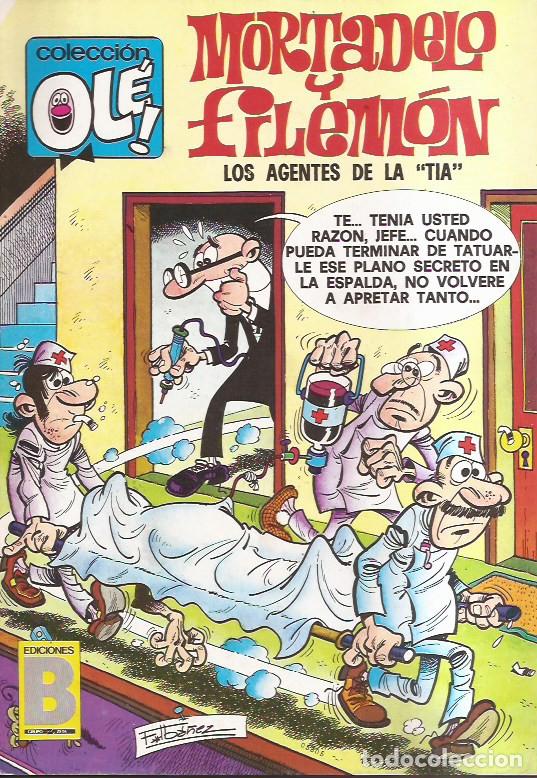 C&oacute;mics: C&Oacute;MIC MORTADELO Y FILEM&Oacute;N LOS AGENTES DE LA TIA EDIC. B - Foto 1