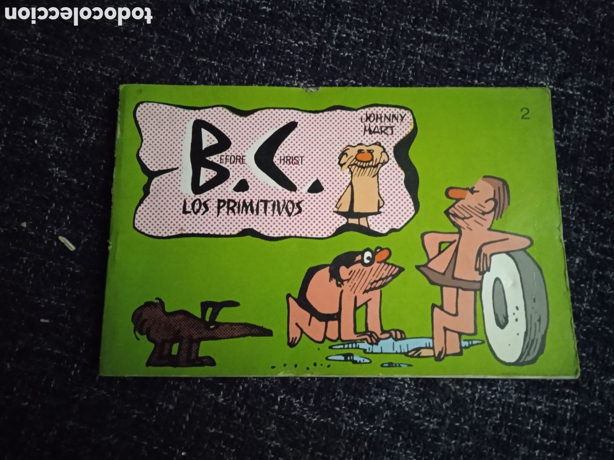 C&oacute;mics: B.C. LOS PRIMITIVOS N&ordm; 2 / JOHNNY HART -ED. DISTRINOVEL - Foto 1