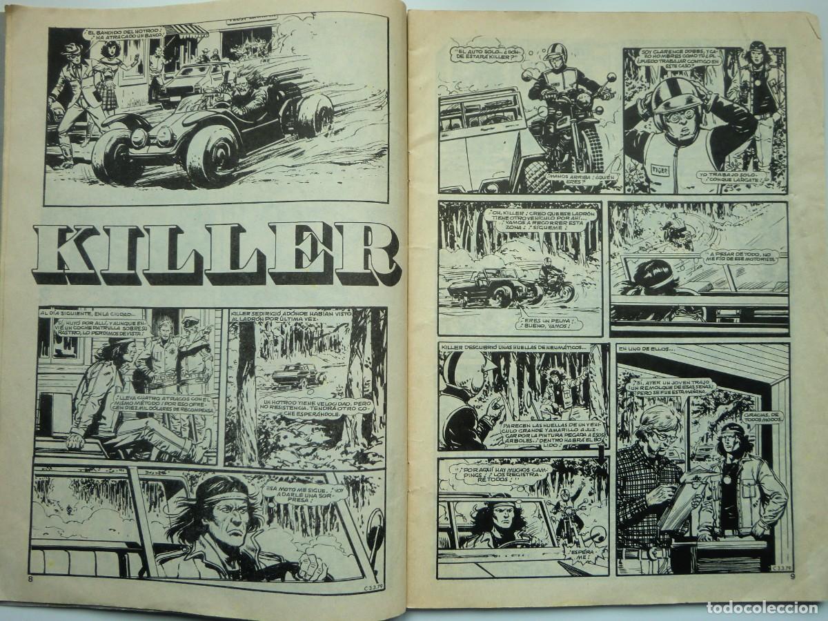 C&oacute;mics: Lote 2 c&oacute;mics KILLER N&ordm; 2 Y N&ordm; 7 de DS EDITORS S.A. (1981) - Foto 2