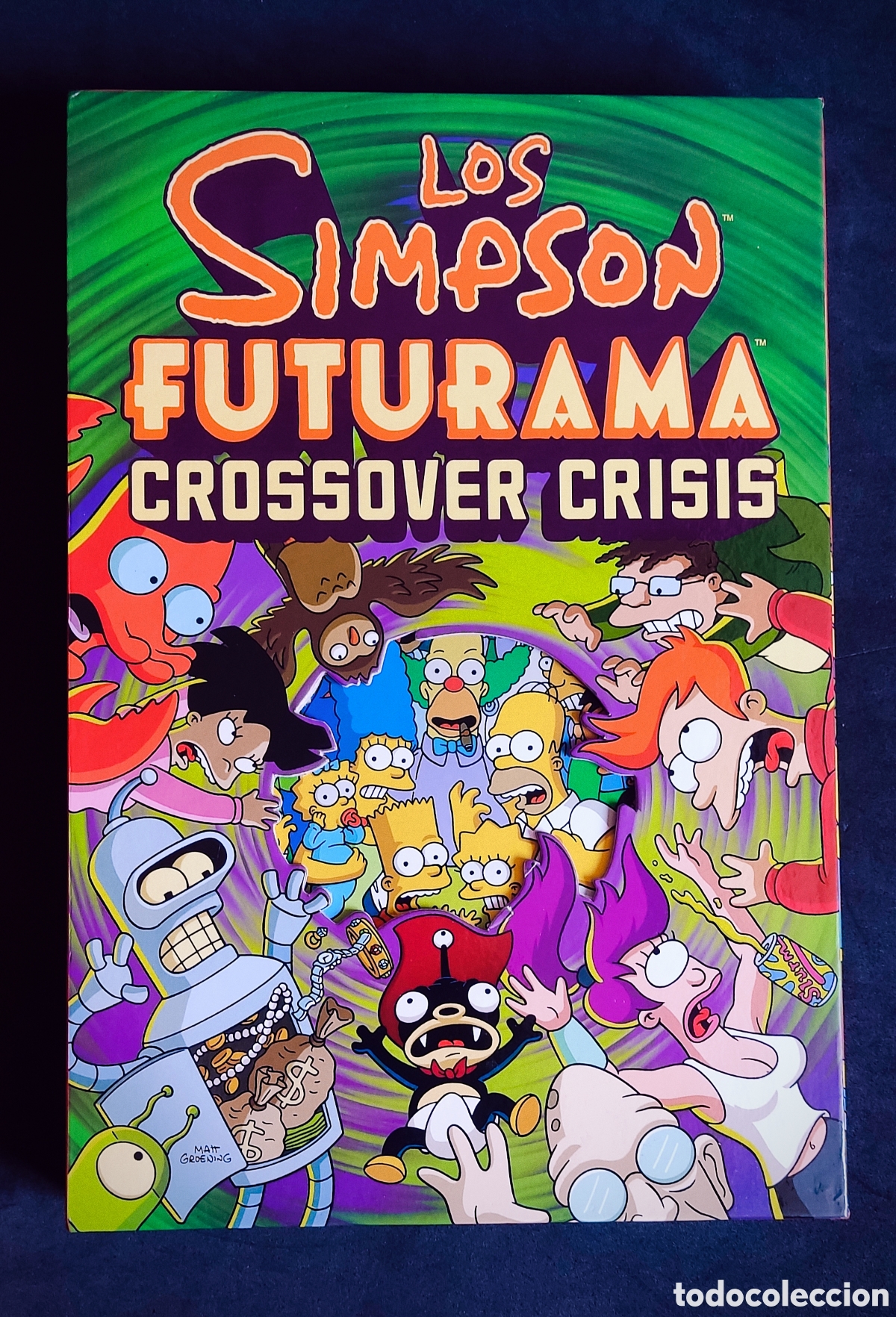 C&oacute;mics: Comic cofre Los Simpson - Futurama. Crossover Crisis - Foto 2