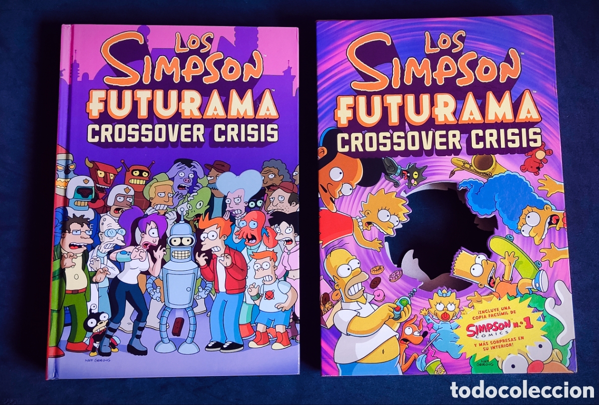 C&oacute;mics: Comic cofre Los Simpson - Futurama. Crossover Crisis - Foto 3