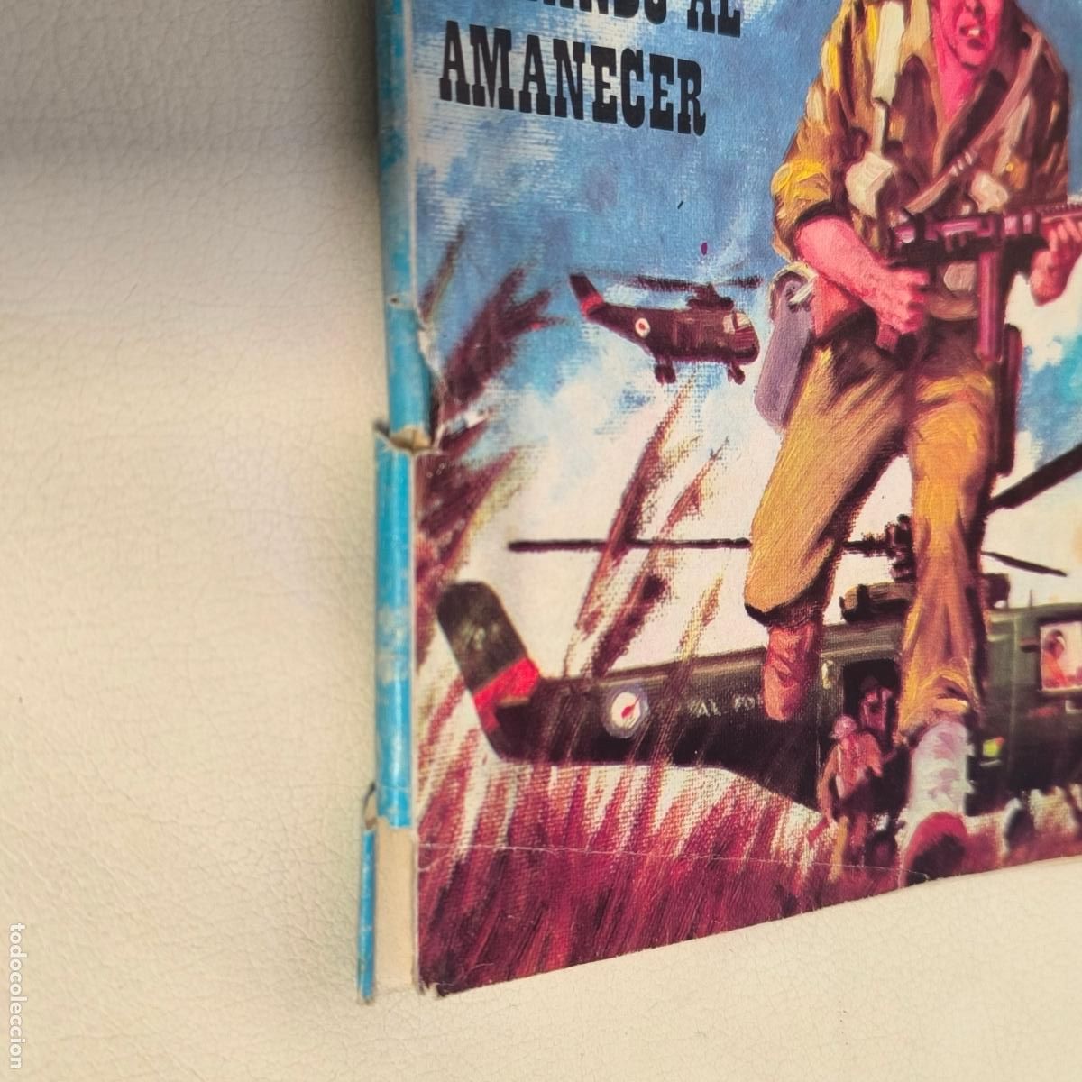 C&oacute;mics: EL SARGENTO TIGRE N&ordm; 23 : COMANDO AL AMANECER ( VILMAR 1972.) - Foto 2