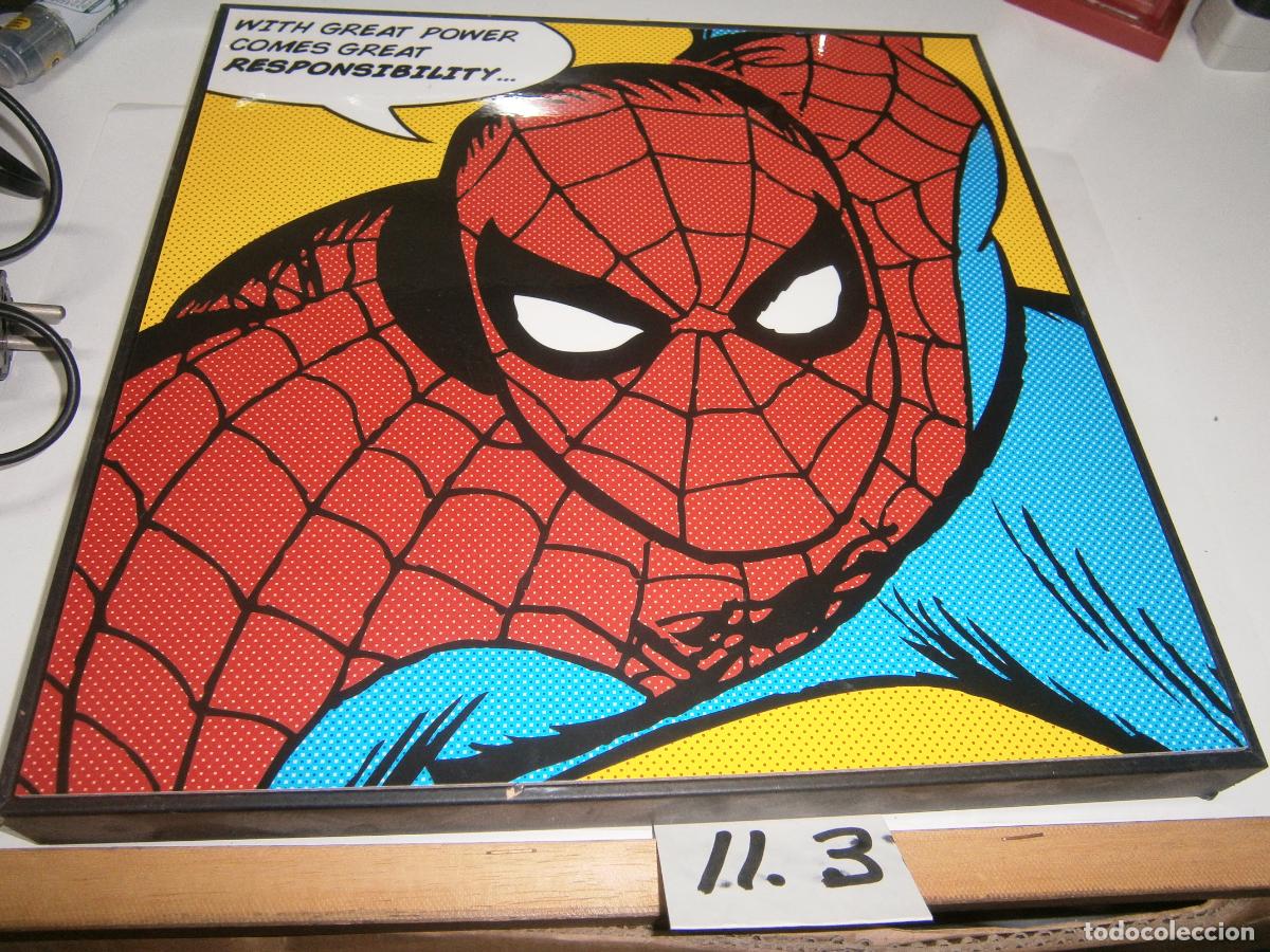 C&oacute;mics: FIGURA DE ACCION - CUADRO COMIC SPIDERMAN - Foto 2