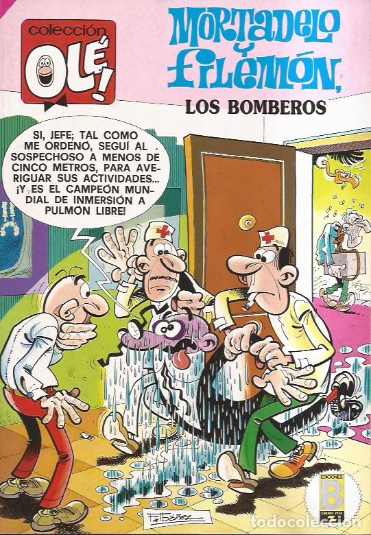 C&oacute;mics: C&Oacute;MIC MORTADELO Y FILEM&Oacute;N LOS BOMBEROS EDIC. B - Foto 1