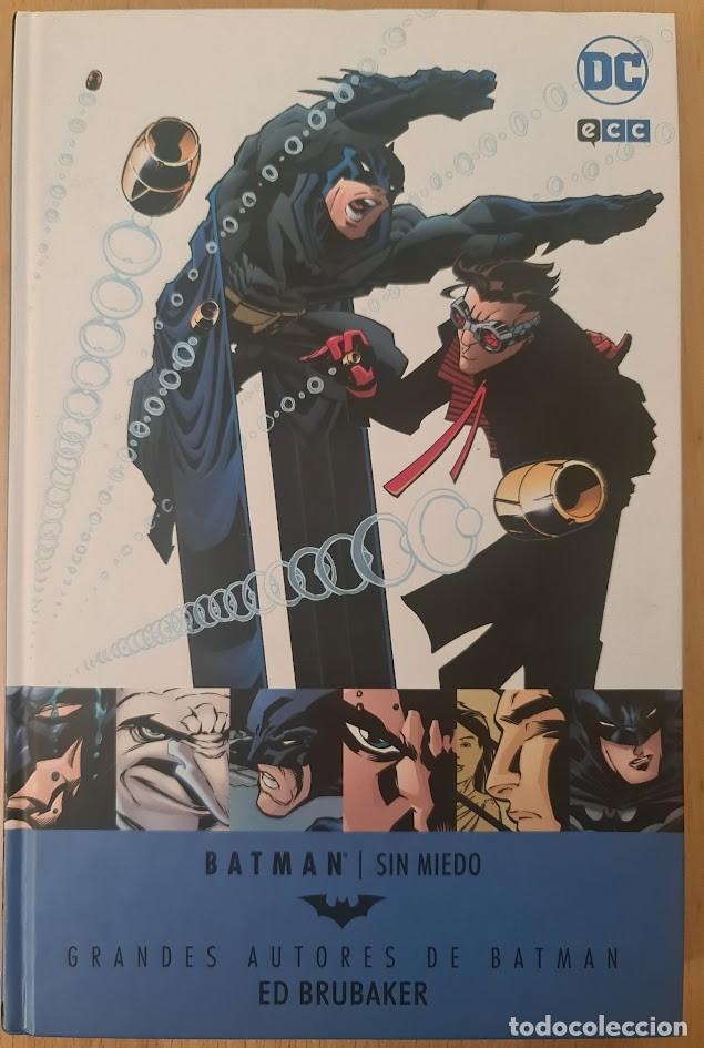 C&oacute;mics: BATMAN GRANDES AUTORES. ED BRUBAKER. SIN MIEDO. ECC - Foto 1