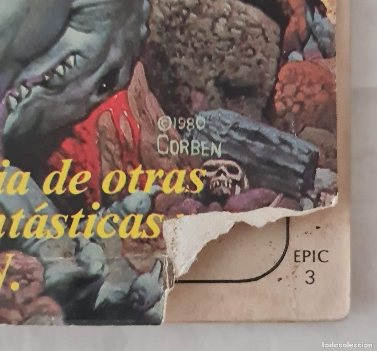 C&oacute;mics: EPIC. Colecci&oacute;n completa de 3 numeros. Distrinovel 1982 - Foto 3