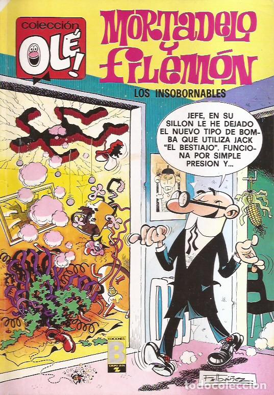 C&oacute;mics: C&Oacute;MIC MORTADELO Y FILEM&Oacute;N LOS INSOBORNABLES EDIC. B - Foto 1