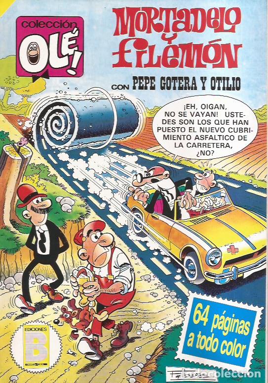 C&oacute;mics: C&Oacute;MIC MORTADELO Y FILEM&Oacute;N Y PEPE GOTERA Y OTILIO EDIC. B - Foto 1