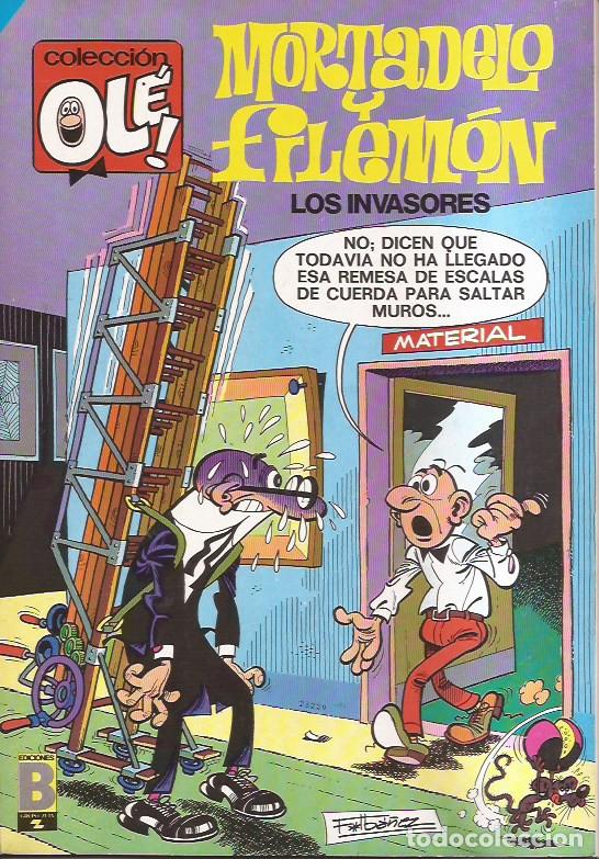 C&oacute;mics: C&Oacute;MIC MORTADELO Y FILEM&Oacute;N LOS INVASORES EDIC. B - Foto 1