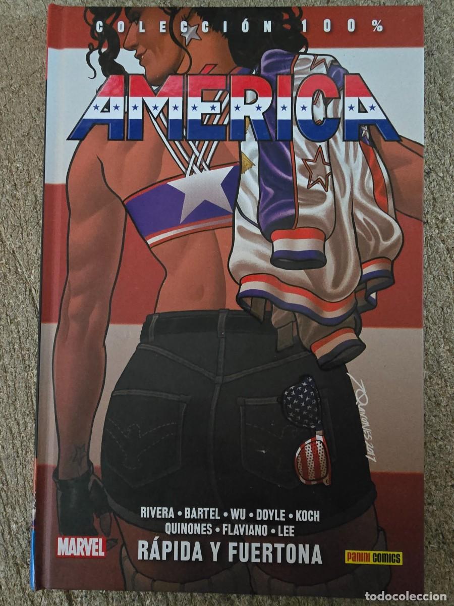 Comics : America.Rapida y Fuertona.Coleccion 100%-Marvel.Panini