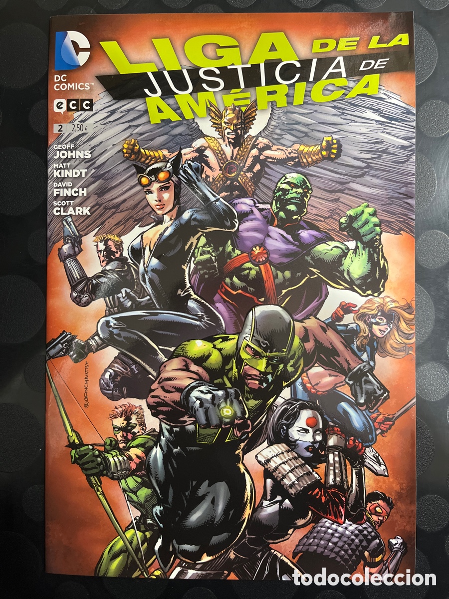 Comics: LIGA DE LA JUSTICIA DE AM&Eacute;RICA N.2 LOS M&Aacute;S PELIGROSOS DEL MUNDO DC ECC ( 2013/2014 )