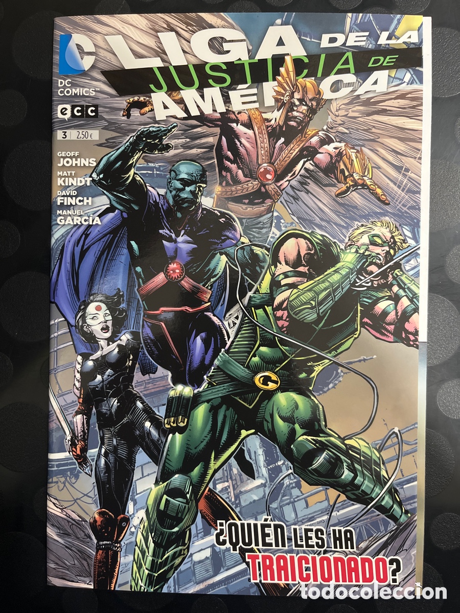 Comics: LIGA DE LA JUSTICIA DE AM&Eacute;RICA N.3 LOS M&Aacute;S PELIGROSOS DEL MUNDO DC ECC ( 2013/2014 )