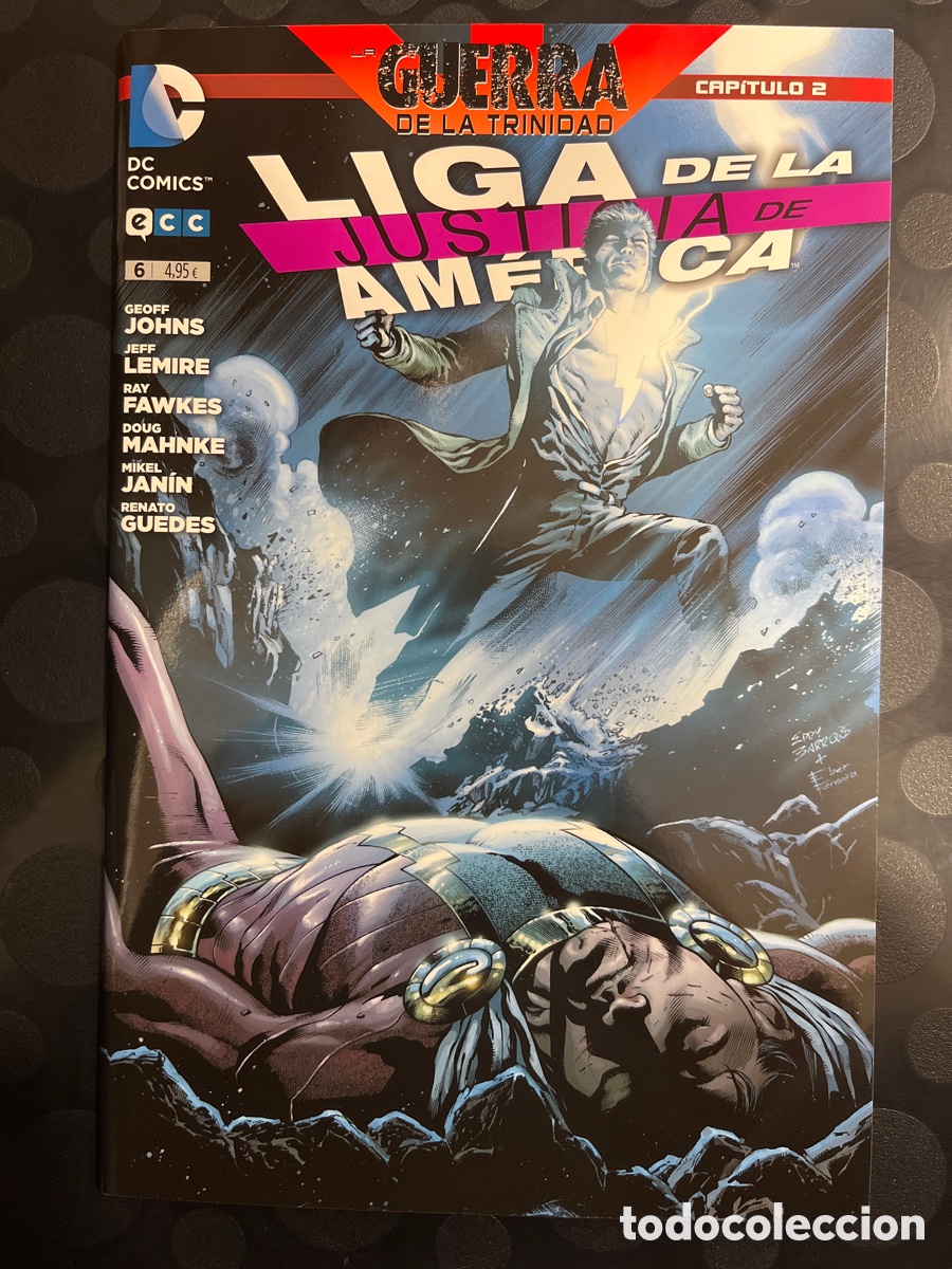 Comics: LIGA DE LA JUSTICIA DE AM&Eacute;RICA N.6 LA GUERRA DE LA TRINIDAD DC ECC ( 2013/2014 )