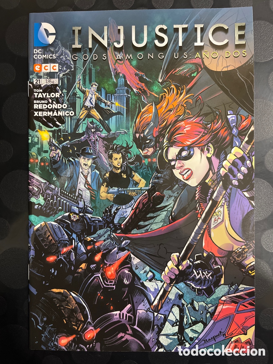 Comics: INJUSTICE N.21 GODS AMONG US : A&Ntilde;O DOS DC ECC ( 2013/2019 )