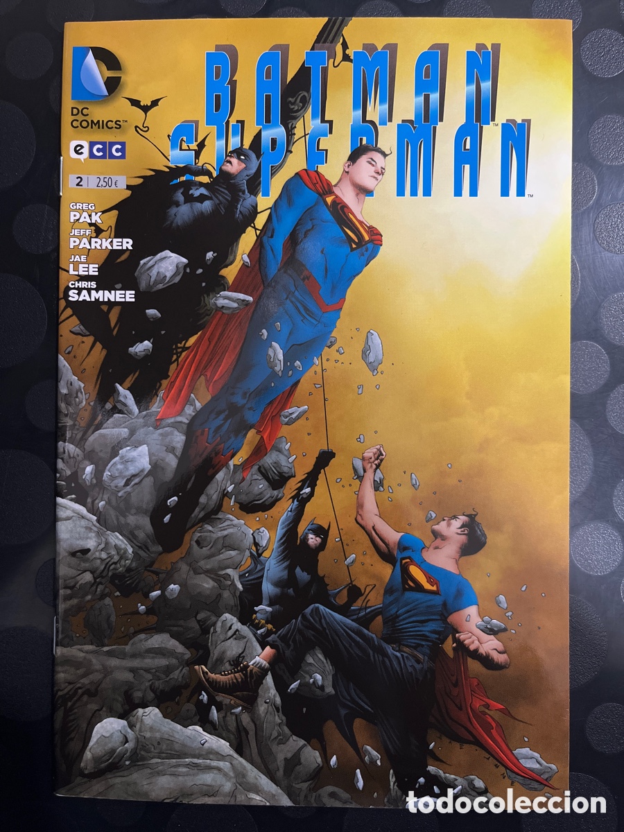 C&oacute;mics: BATMAN Y SUPERMAN N.2 DOBLE JORNADA DC ECC ( 2013/2016 )