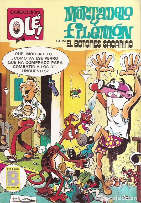 C&oacute;mics: C&Oacute;MIC MORTADELO Y FILEM&Oacute;N CON EL BOTONES SACARINO EDIC. B - Foto 1