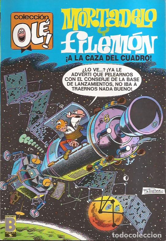 C&oacute;mics: C&Oacute;MIC MORTADELO Y FILEM&Oacute;N A LA CAZA DEL CUADRO EDIC. B - Foto 1