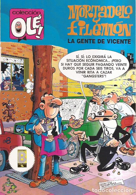 C&oacute;mics: C&Oacute;MIC MORTADELO Y FILEM&Oacute;N LA GENTE DE VICENTE EDIC. B - Foto 1