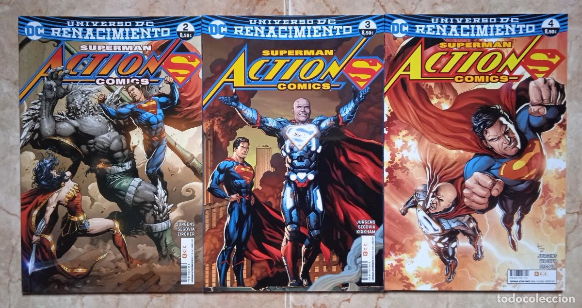 C&oacute;mics: SUPERMAN ACTION COMICS 2,3,4 ECC - Foto 1