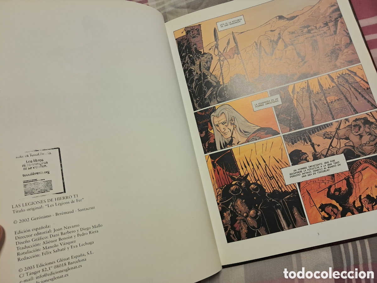 C&oacute;mics: C&oacute;mic Las legiones de Hierro Tomo &Uacute;nico. - Foto 5