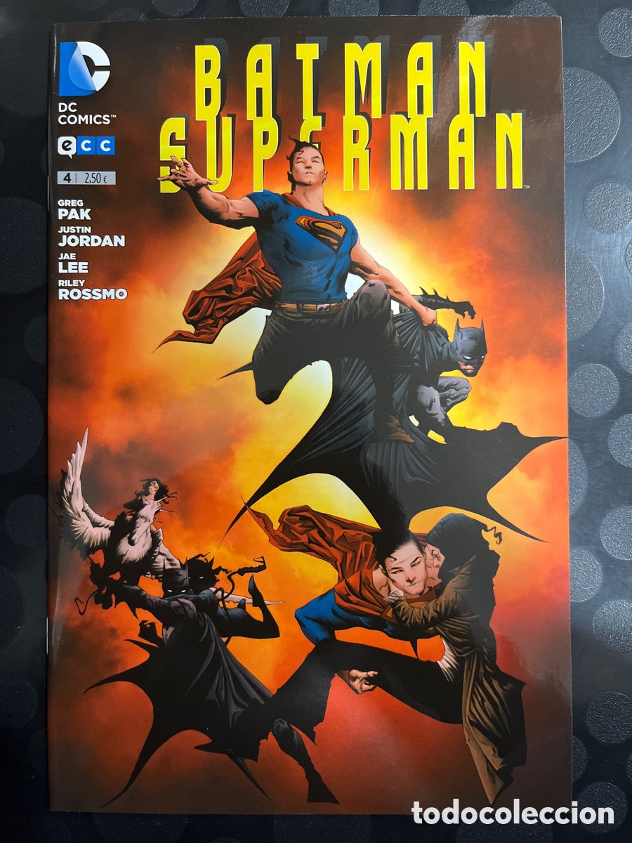 C&oacute;mics: BATMAN Y SUPERMAN N.4 REFRACTADOS DC ECC ( 2013/2016 )