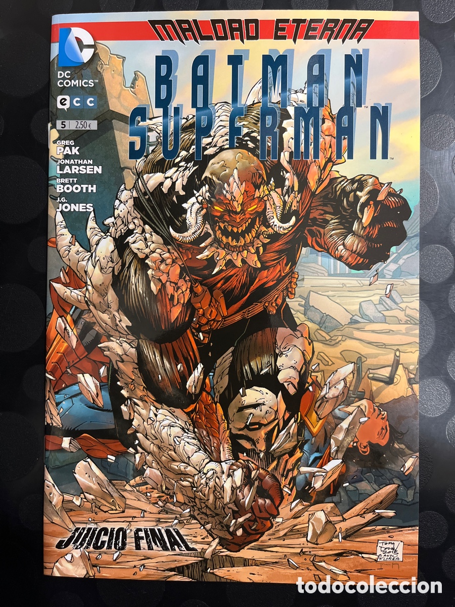 C&oacute;mics: BATMAN Y SUPERMAN N.5 MALDAD ETERNA DC ECC ( 2013/2016 )