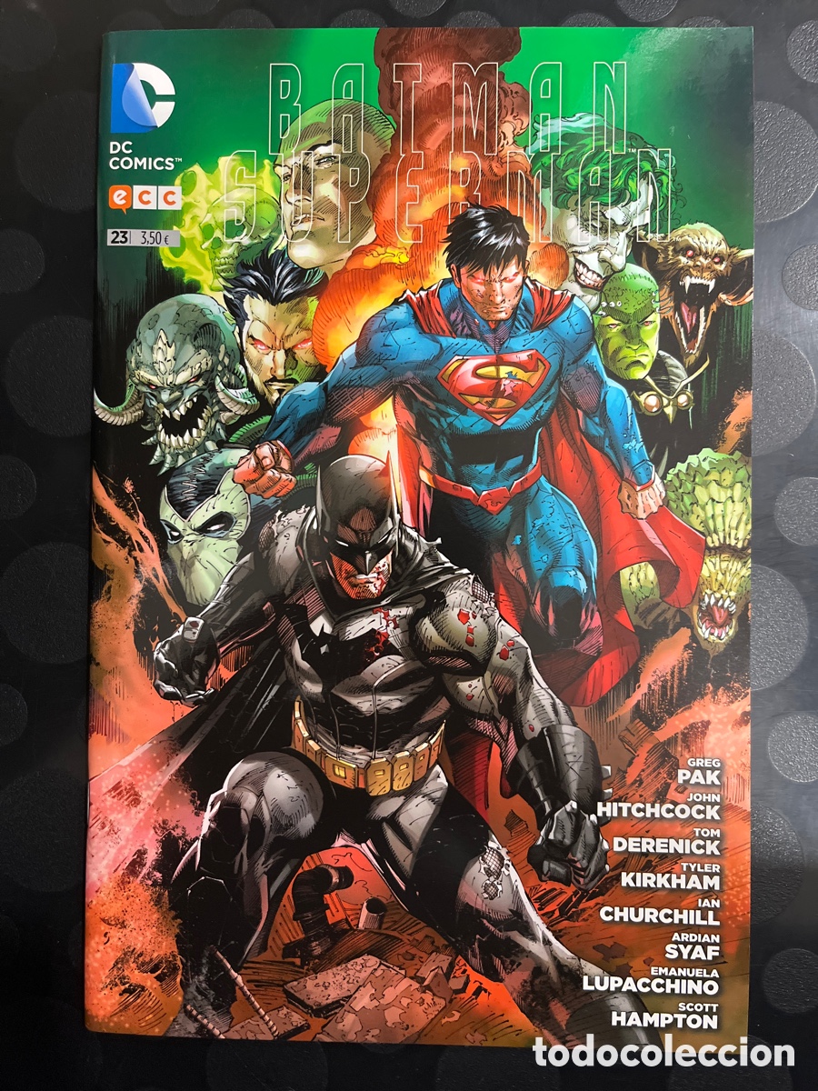 C&oacute;mics: BATMAN Y SUPERMAN N.23 ASEDIO DC ECC ( 2013/2016 )