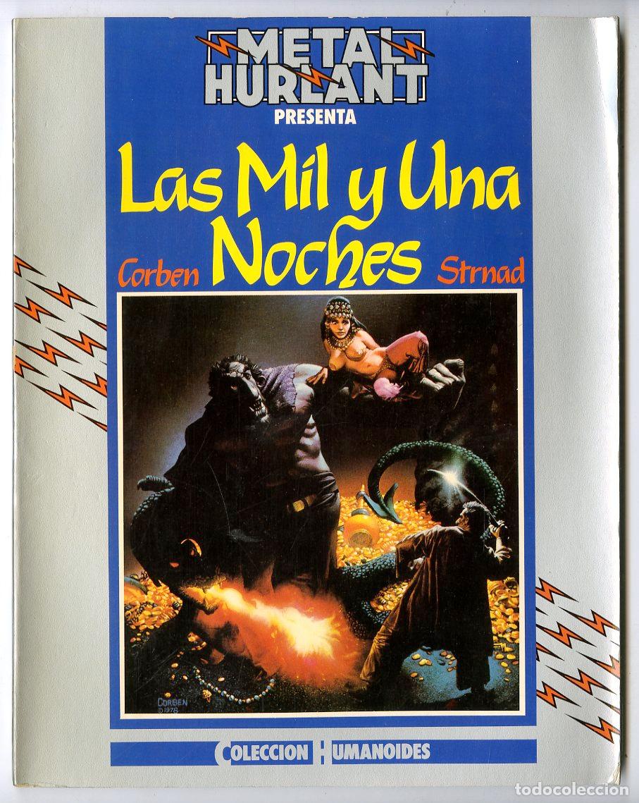 C&oacute;mics: Metal Hurlant / N.3 / Las Mil y Una Noches / Colecci&oacute;n Humanoides / Editorial Nueva Frontera, S.A. /