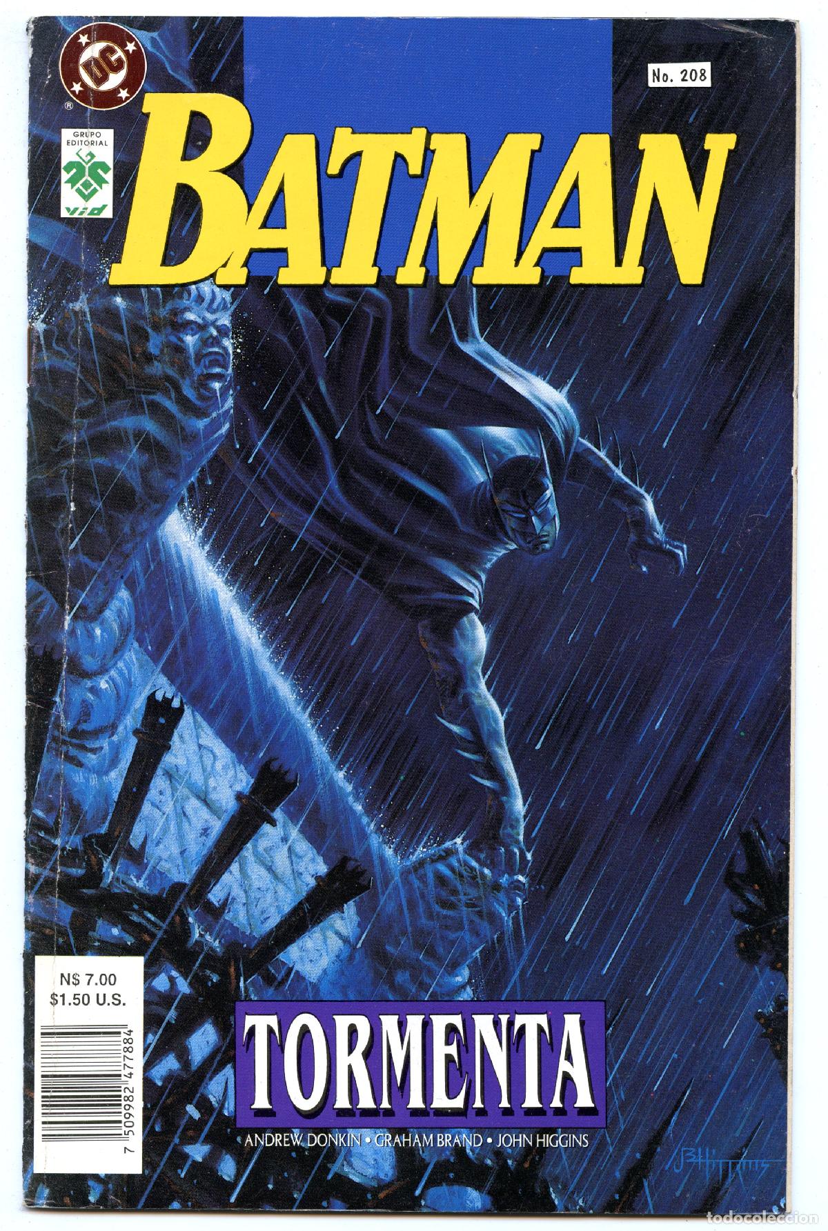 C&oacute;mics: BATMAN n.208 - Tormenta (VID, Mexico, 1995) - Foto 1