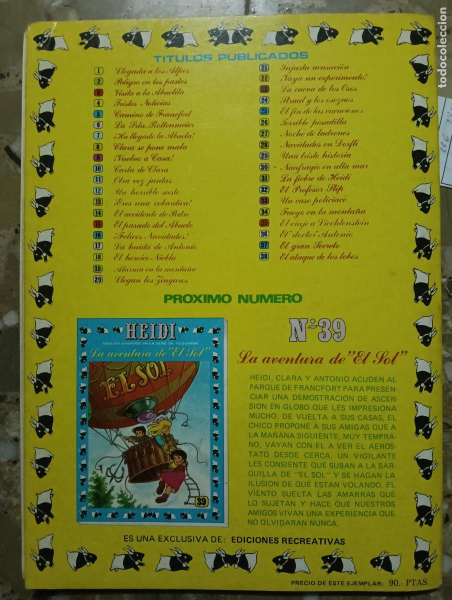 C&oacute;mics: HEIDI n&ordm; 38 : El ataque de los lobos ERSA - Foto 2