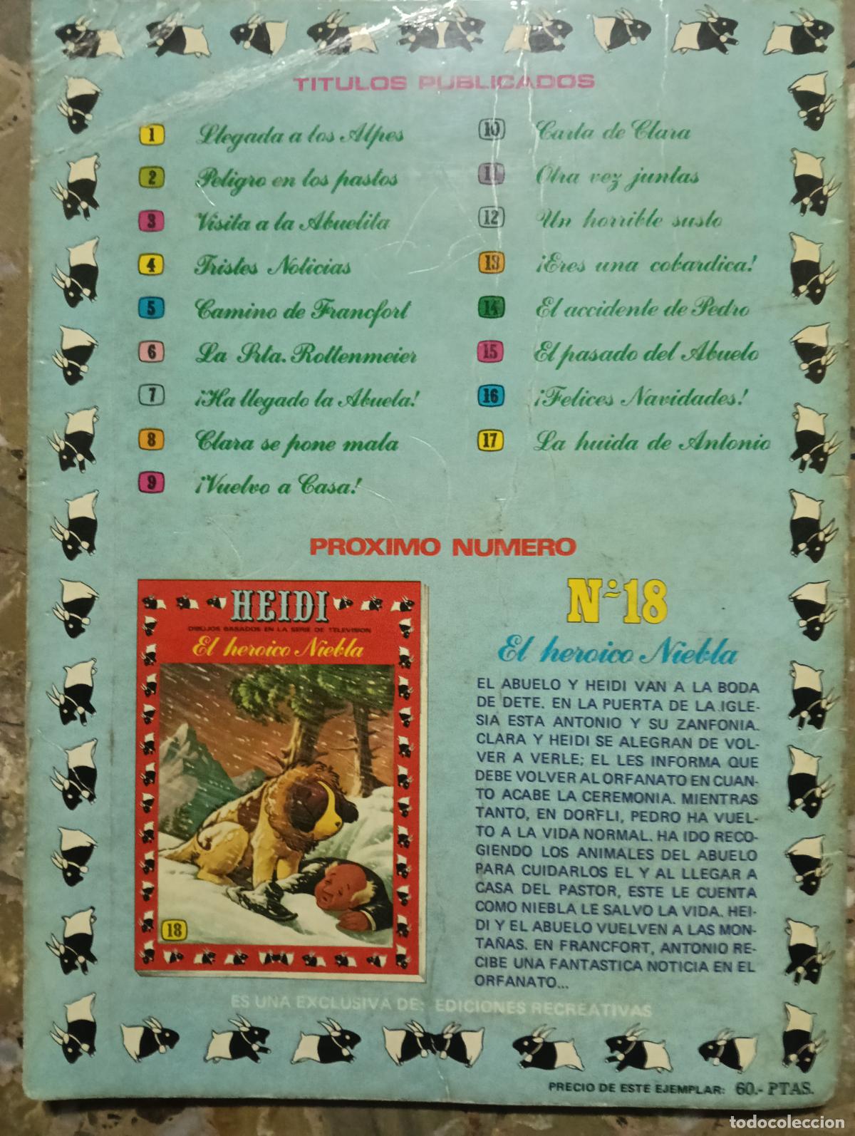 C&oacute;mics: HEIDI n&ordm; 17 : La huida de Antonio ERSA - Foto 2