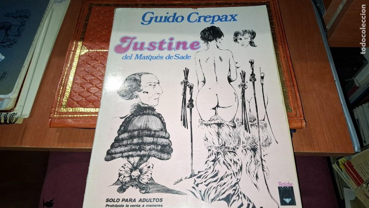 C&oacute;mics: Justine del marques de sade. Guido Crepax 1983 - Foto 1