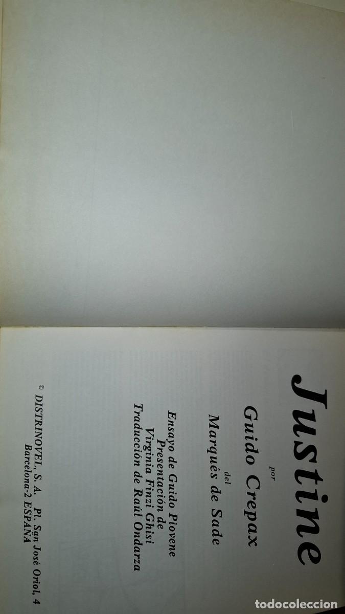 C&oacute;mics: Justine del marques de sade. Guido Crepax 1983 - Foto 3
