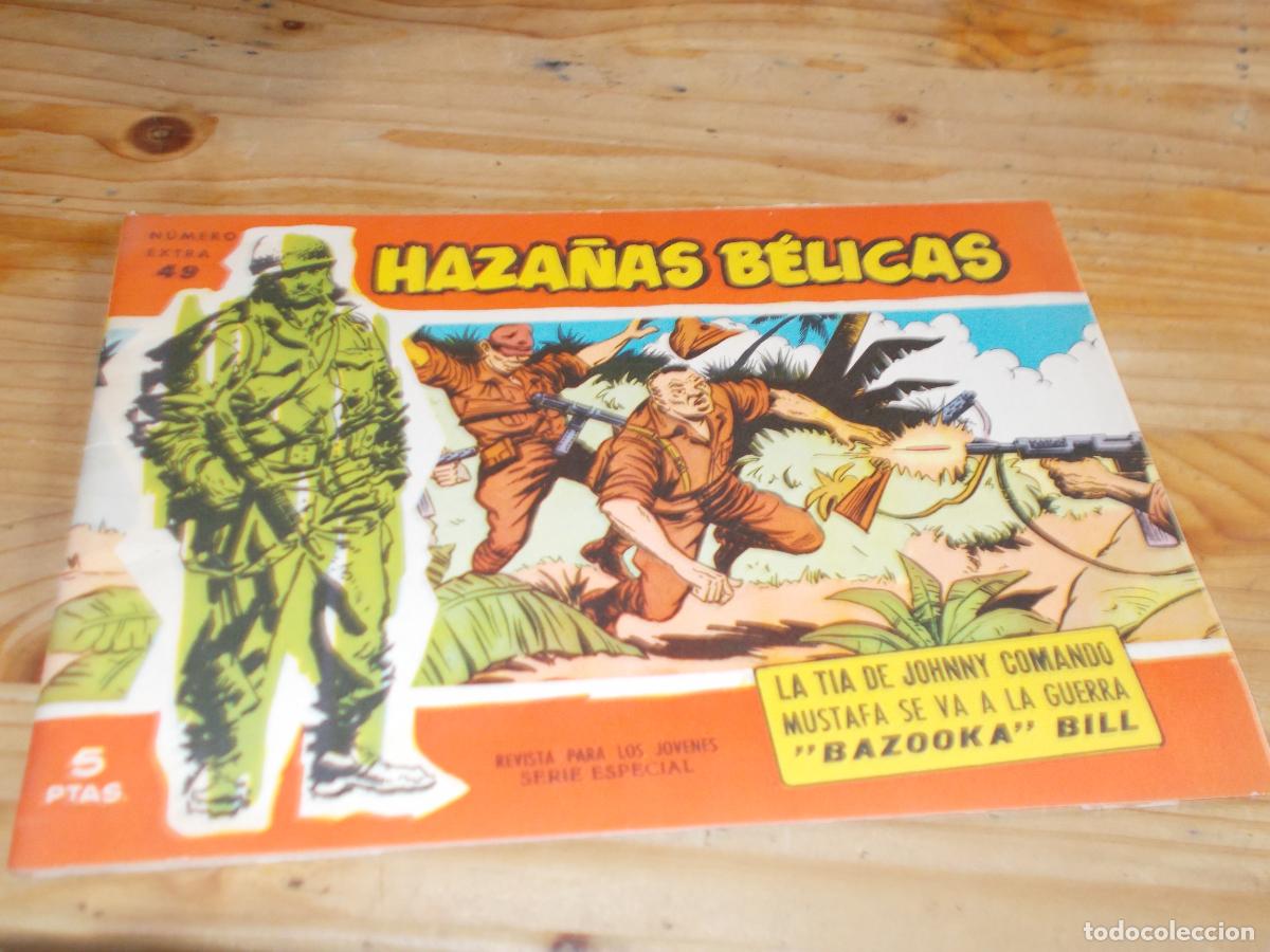 C&oacute;mics: HAZA&Ntilde;AS BELICAS SERIE ROJA JOHNNY COMANDO 49 CJ 5 - Foto 1