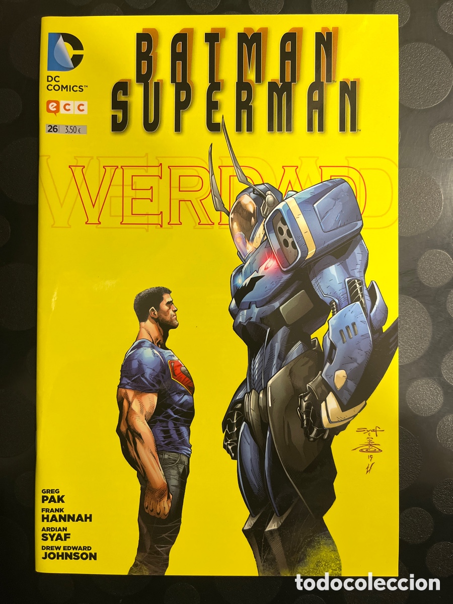 C&oacute;mics: BATMAN Y SUPERMAN N.26 VERDAD DC ECC ( 2013/2016 )
