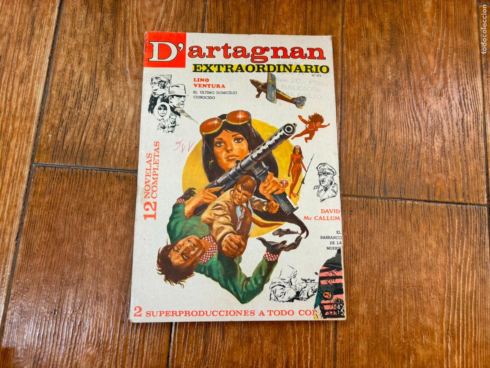 Comics : DARTAGNAN N&ordm; 275 EDITORIAL COLUMBA