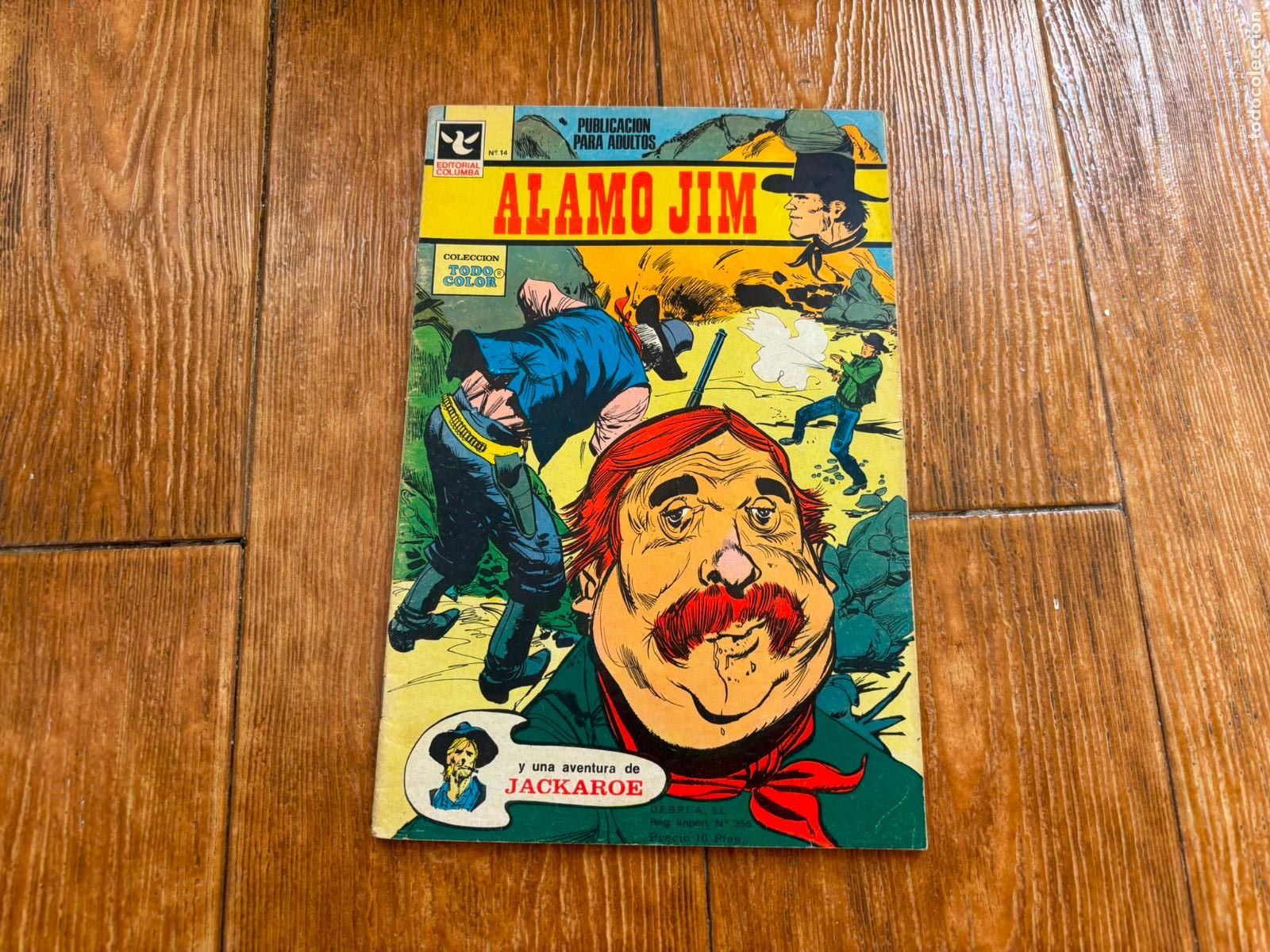 Comics : ALAMO JIM N&ordm; 14 EDITORIAL COLUMBA