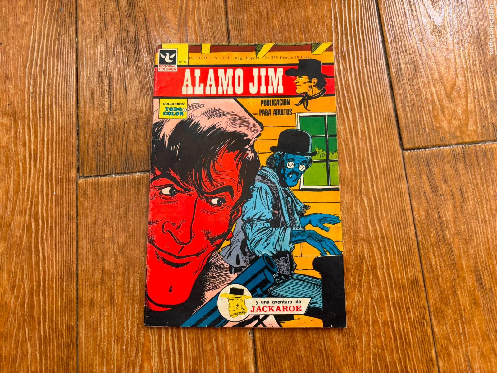Comics : ALAMO JIM N&ordm; 13 EDITORIAL COLUMBA