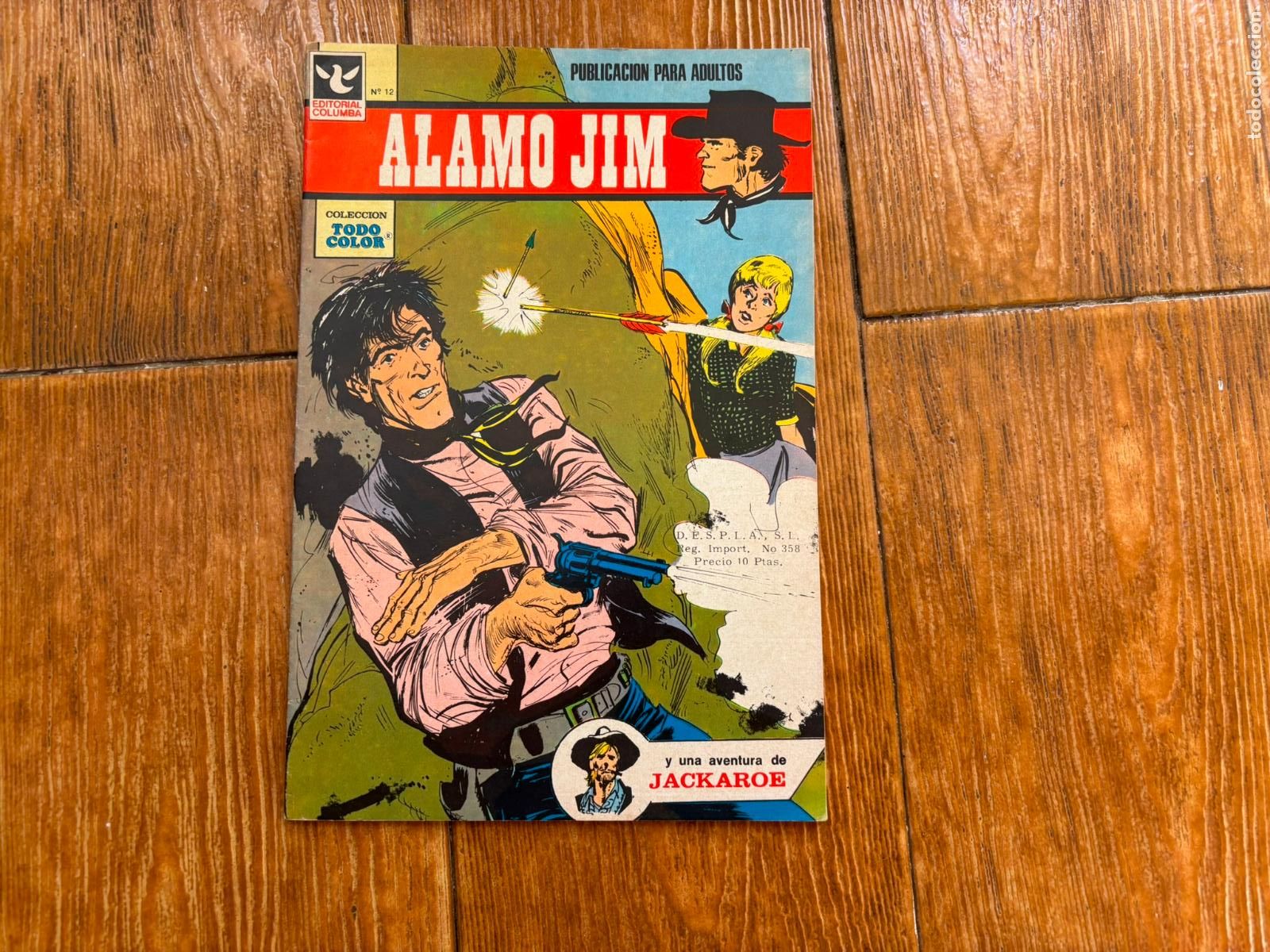 Comics : ALAMO JIM N&ordm; 12 EDITORIAL COLUMBA