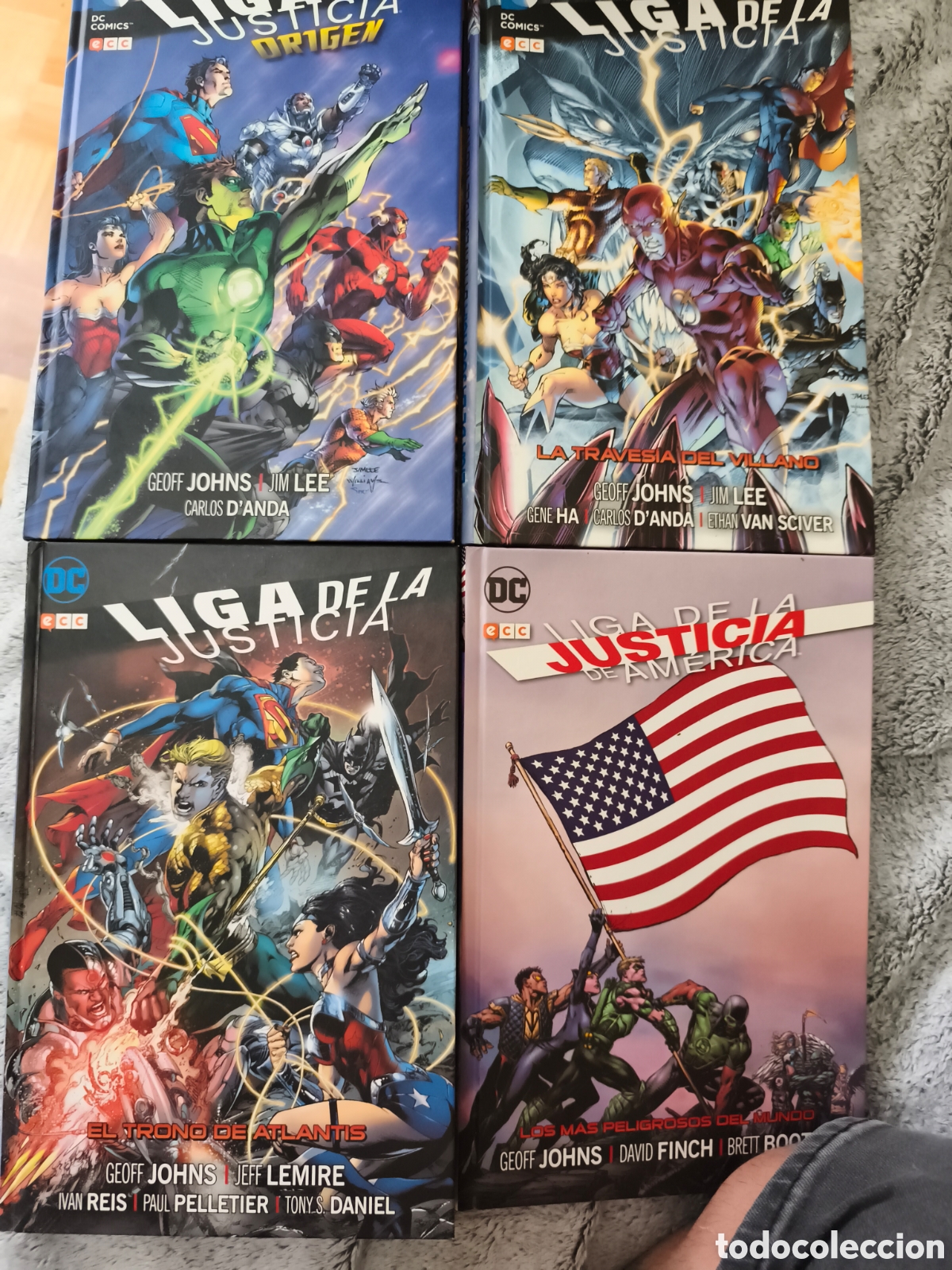 Comics: Liga de la justicia geoff johns